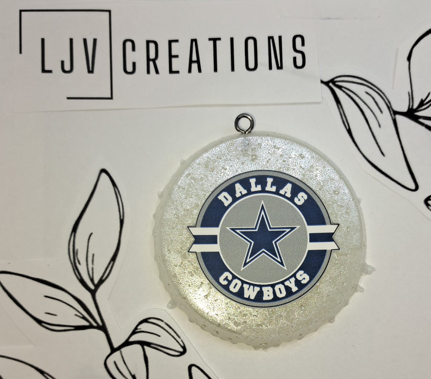 Dallas Cowboys 3" Round Freshie