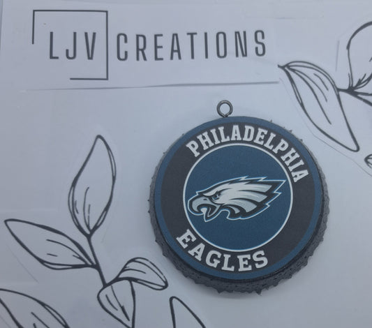 Philadelphia Eagles 3" Round Freshie