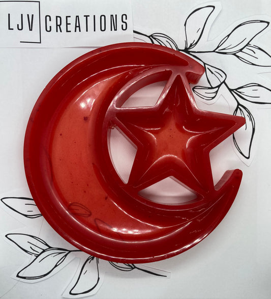 MoonStar Trinket Tray Red